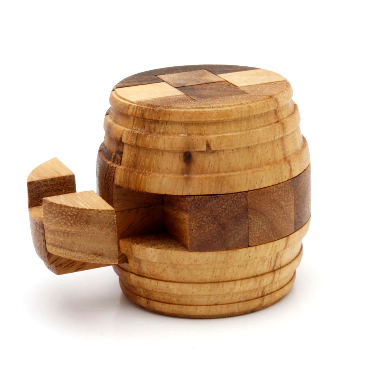 Barrel puzzle IQ-nøtt