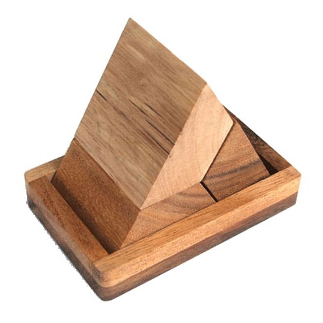 Hovedbilde Pyramide puzzle - IQ-nøtt