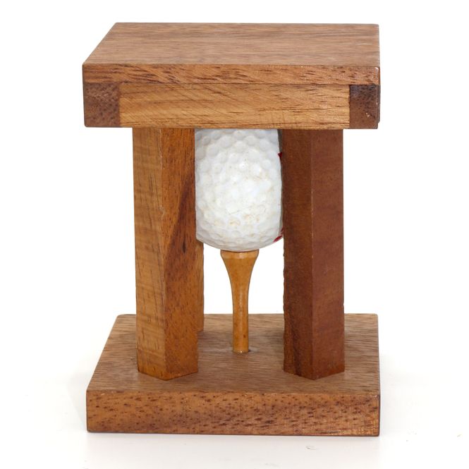 Hovedbilde Få løs golfball puzzle IQ-nøtt