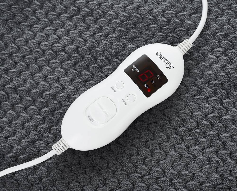 Varmeteppe elektrisk med timer
