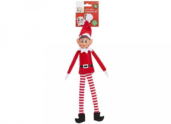 Hovedbilde Rampenisse gutt 30 cm Rød