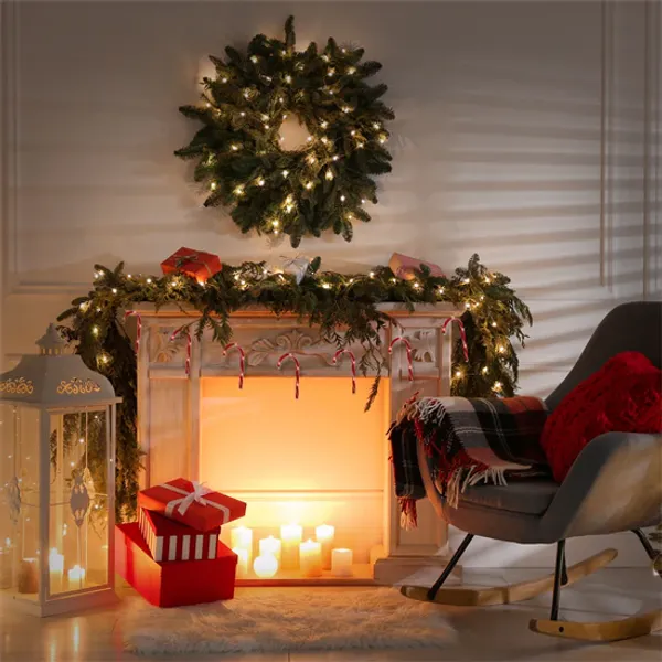 Hovedbilde Candy lyslenke med 7 sukkerstenger