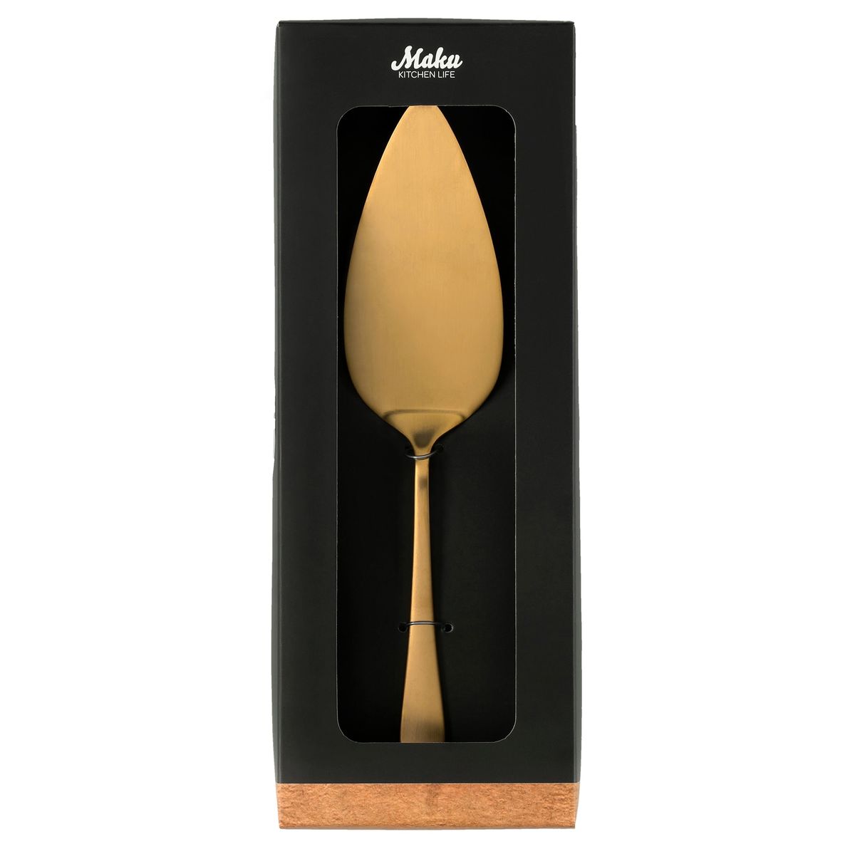 Kakespade gull 23cm