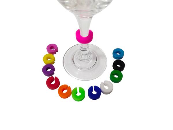 Hovedbilde Glassmarkør runding 12 stk