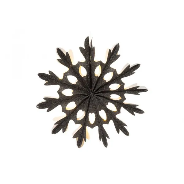 Hovedbilde Snøflak med med 20 ledlys - 40 cm