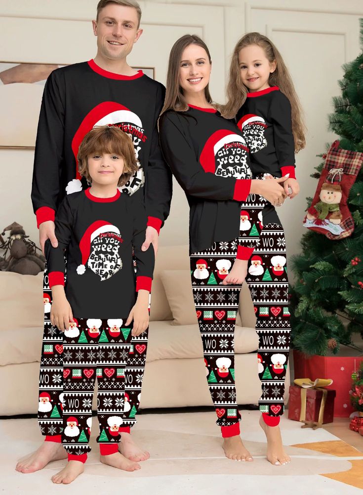 Julepyjamas Christmas - Match hele familien - Dame