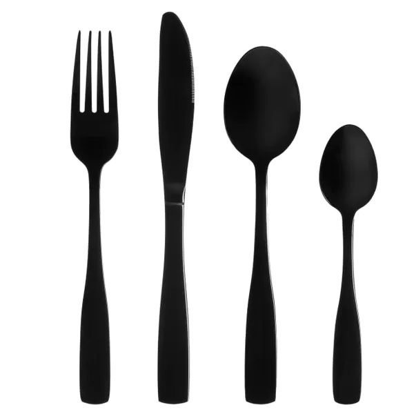 Hovedbilde Bestikk 16 deler sort
