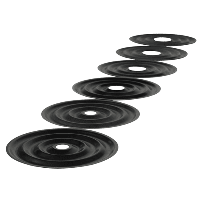 Hovedbilde Kransekakeformer for 18 ringer med non-stick belegg
