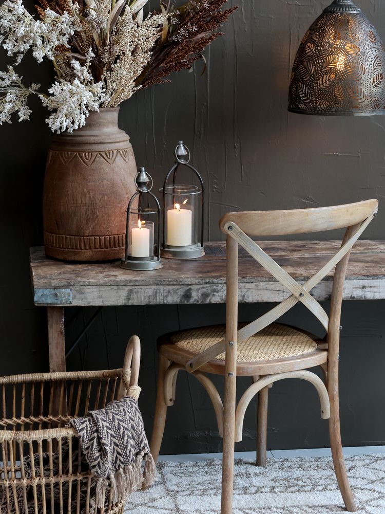 Fransk spisestol med flettet sete fra Chic Antique 