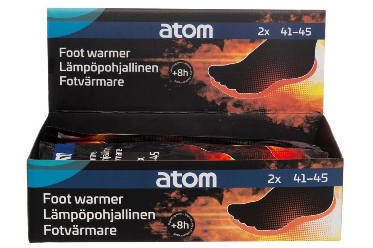 Fotvarmer / varmesåler str 41-45 - Varme føtter i 8 timer