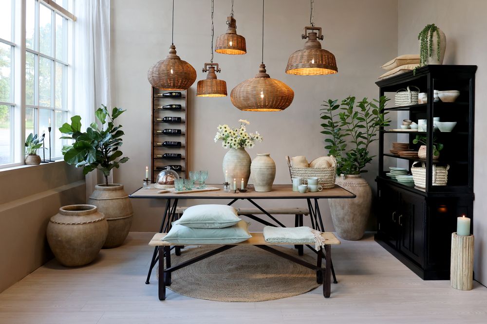 Vinreol for 8 flasker fra Chic Antique