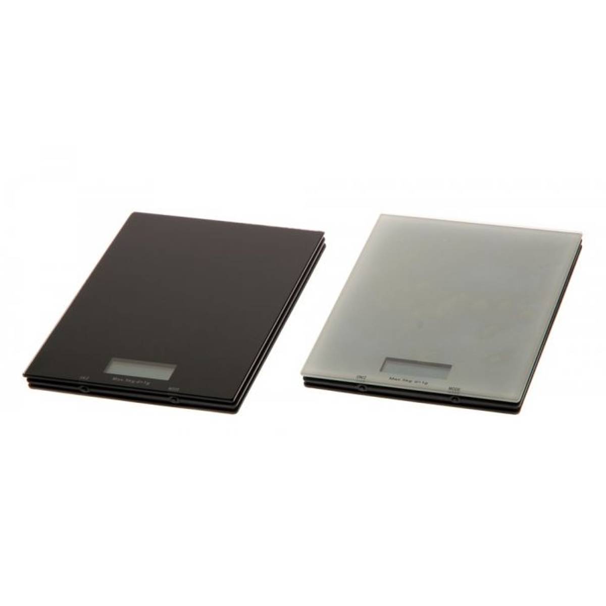 Elektrisk kjøkkenvekt i sort eller hvit - Maku 