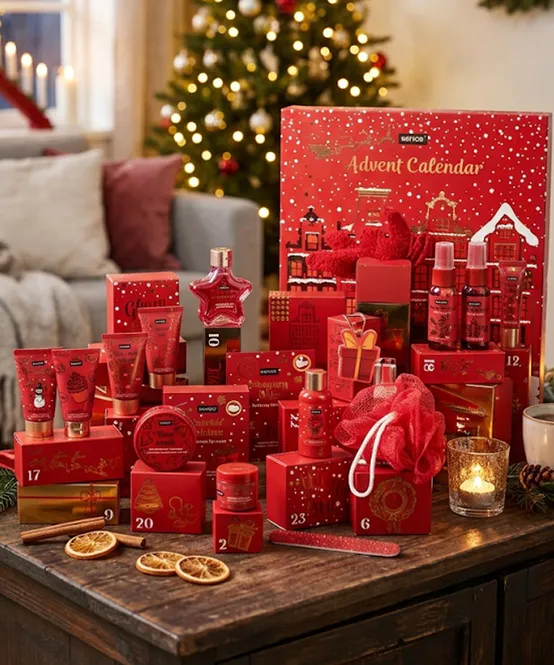 Hovedbilde Sence «The Christmas List» Adventskalender for dame – 24 dager med ren velvære
