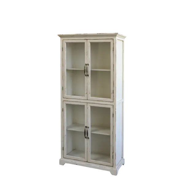 Hovedbilde Vitrineskap med 4 glassdører fra Chic Antique