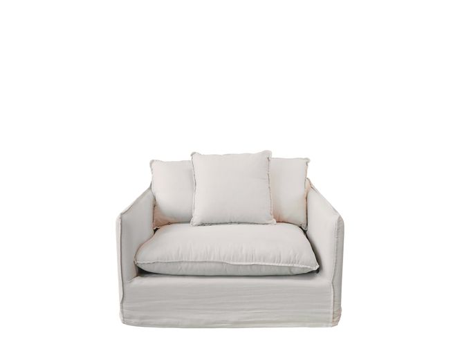 Hovedbilde Malo Stol i lin med 3 puter fra Chic Antique