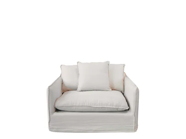 Hovedbilde Malo Stol i lin med 3 puter fra Chic Antique