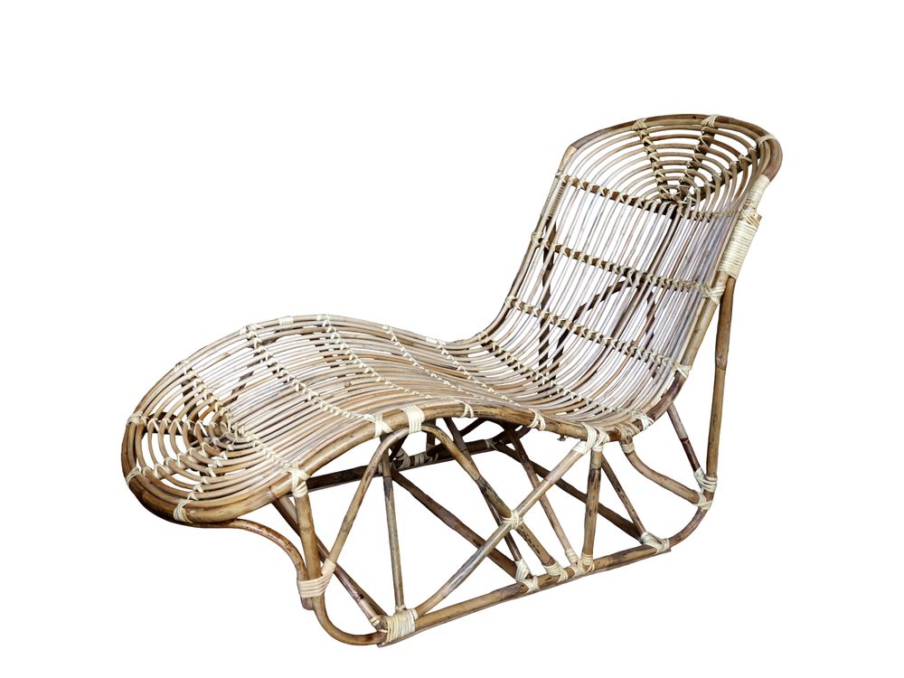 Lenestol fra Chic Antique H94/L131/B65 cm