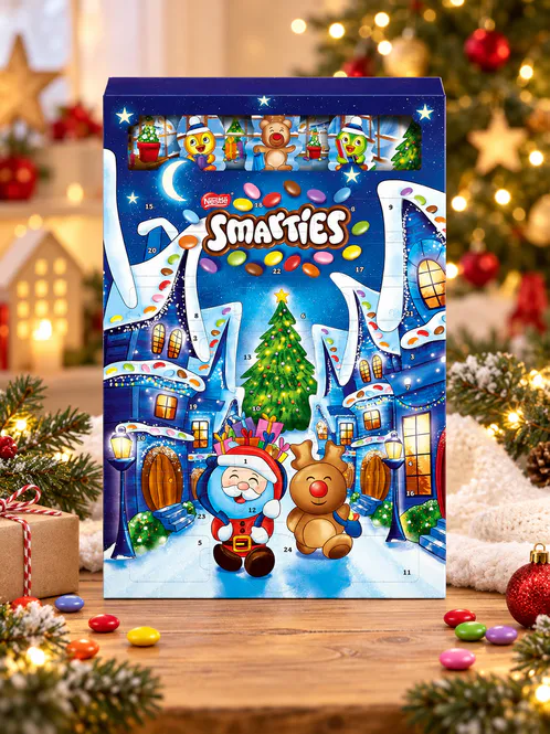 Hovedbilde Smarties Julekalender 194 g