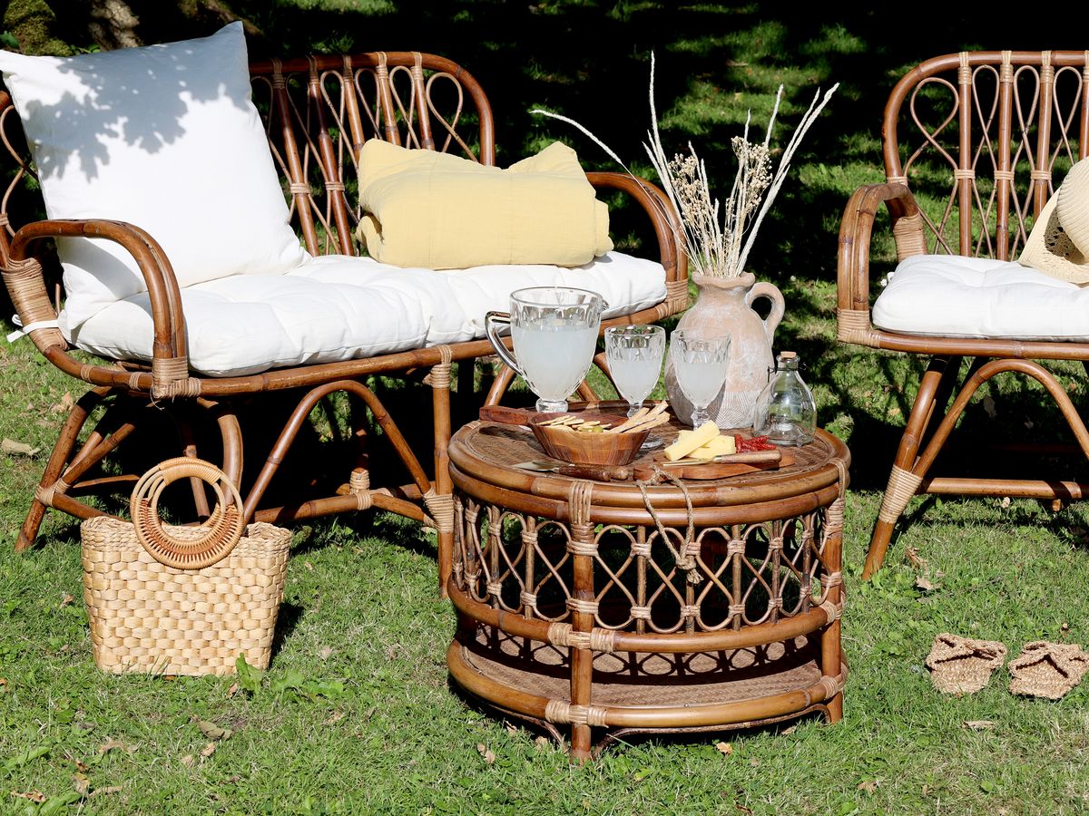 Anor kurvstol med pute fra Chic Antique 