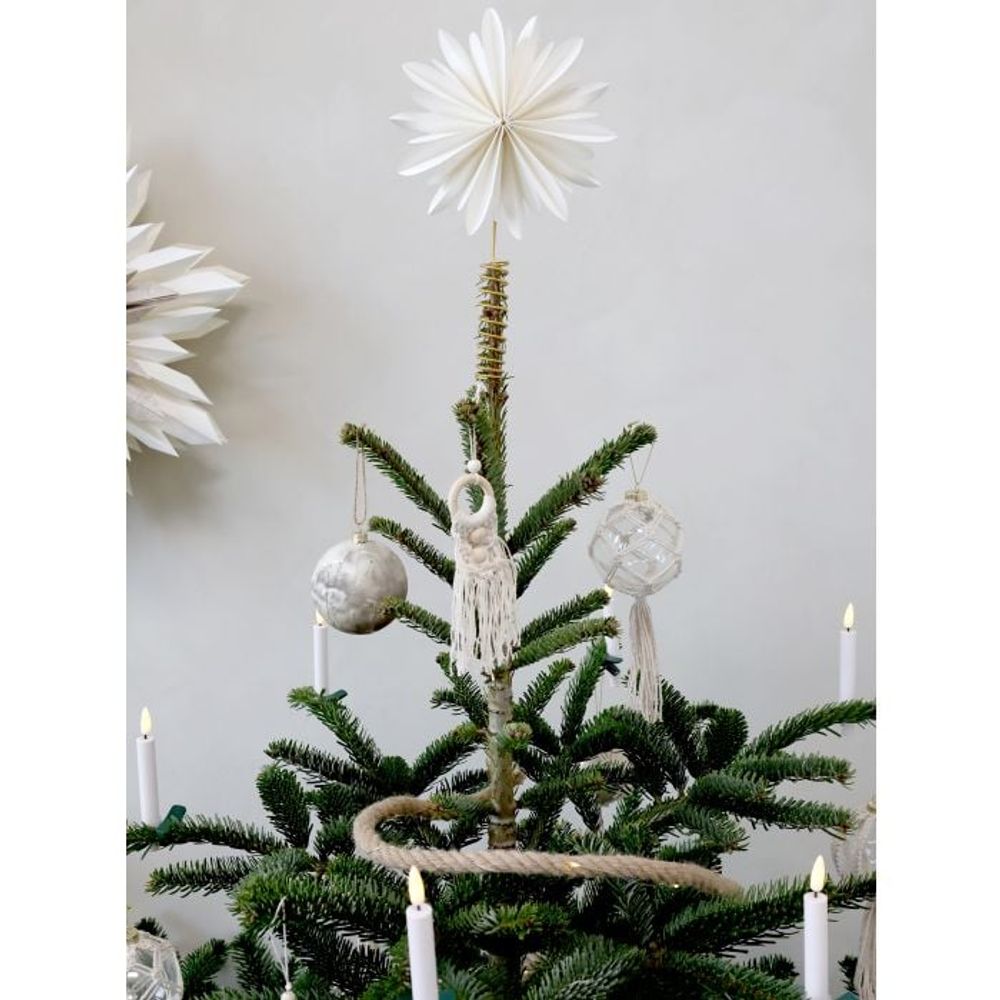 Juletrestjerne i papir fra Chic Antique