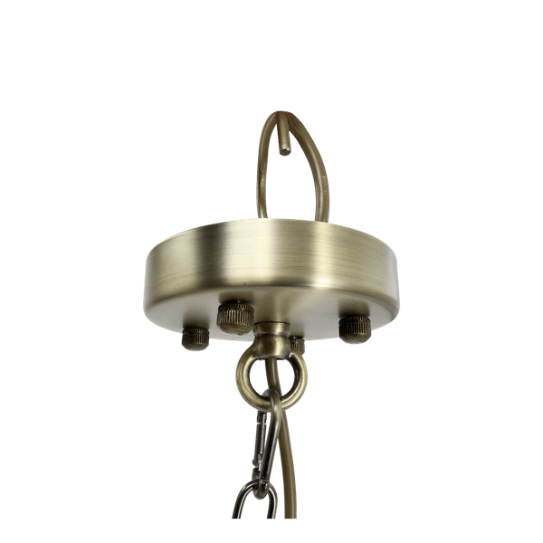 Hovedbilde Versailles Lysekrone Med Dråpeformede Glasprismer fra Chique Antique