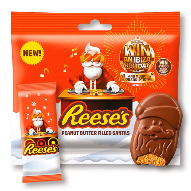 Hovedbilde Reese's Peanut Butter Julenisser 55g