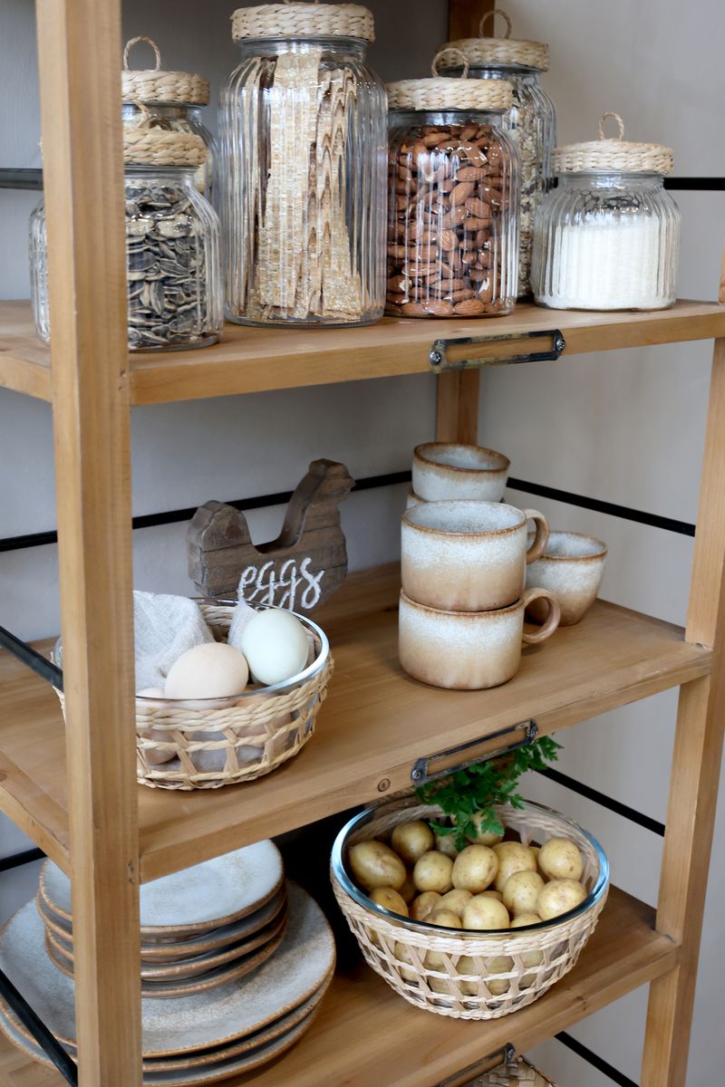 Reol på hjul med 4 hyller fra Chic Antique