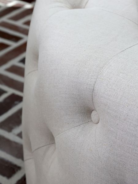 Hovedbilde Malo puff i lin fra Chic Antique 