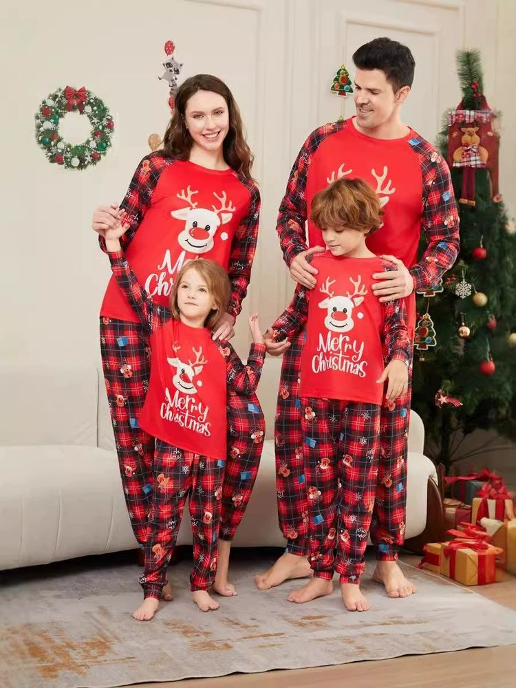 Julepyjamas Rudolf - Match hele familien - Herre