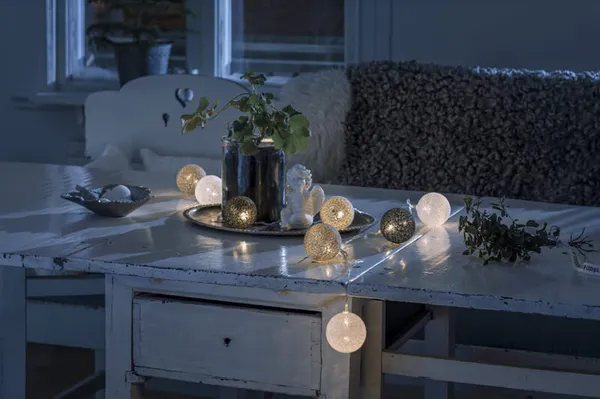 Hovedbilde Slynge med sorte og hvite baller