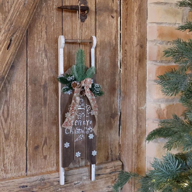 Hovedbilde Vintage kjelke til dekor fra Chic Antique