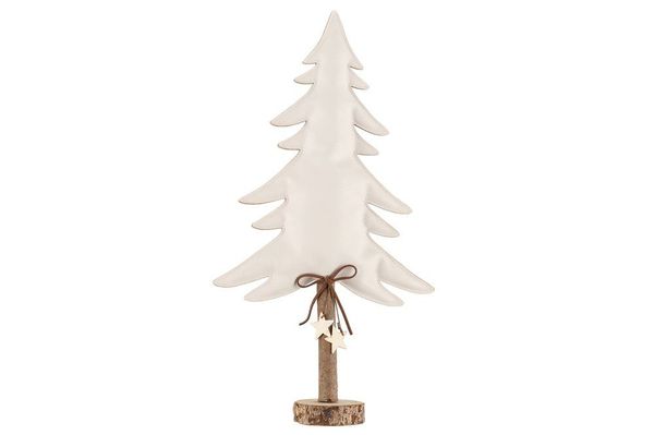 Hovedbilde Dekortre i skinn - 43 cm