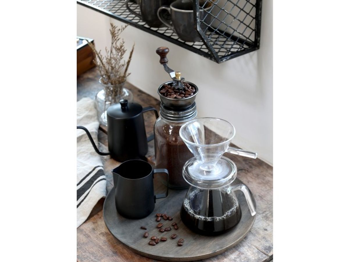 Sort kaffekanne fra Chic Antique