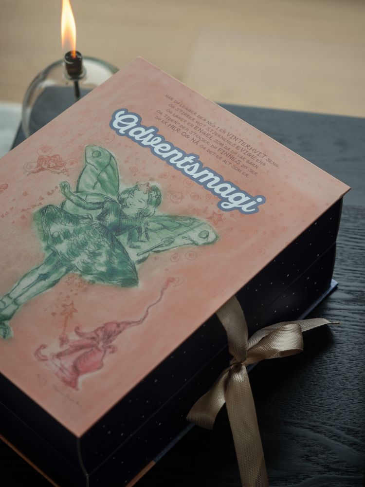 Julekalender 2026 Bjørg adventsmagi godsaker/ oppmuntrende sitat