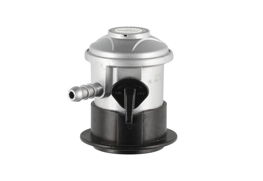 Click-on regulator og slange 1 m fra Mustang
