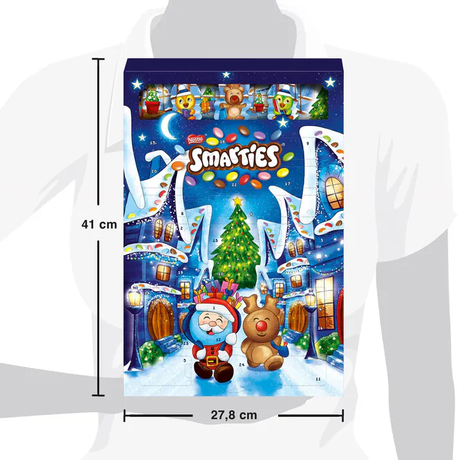 Hovedbilde Smarties Julekalender 194 g